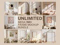Full Store Frame Mockup Bundle: Wall Art, Poster, Interior (Digital Download)