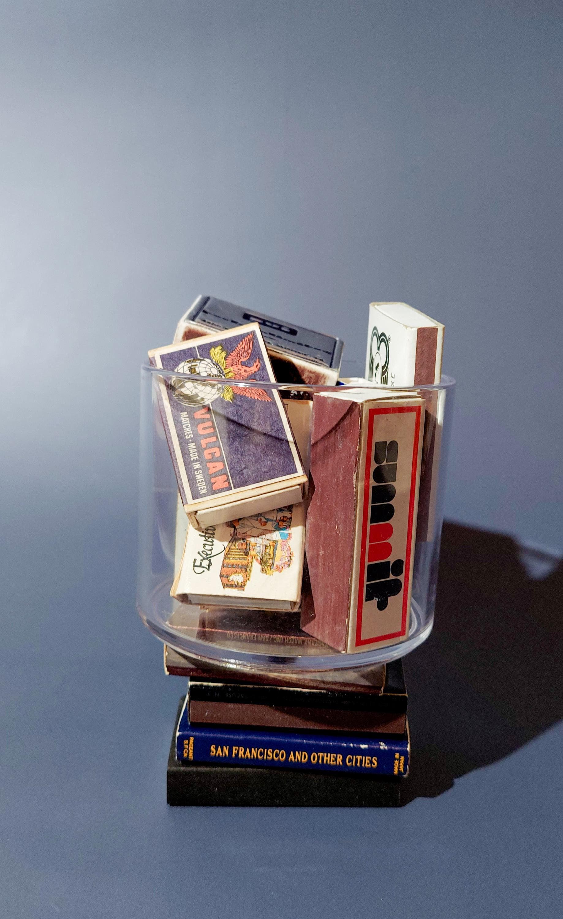 Vintage Matchboxes Colorful Home Decor | Cool Retro Decor | Random Sets | Match Sticks Inside