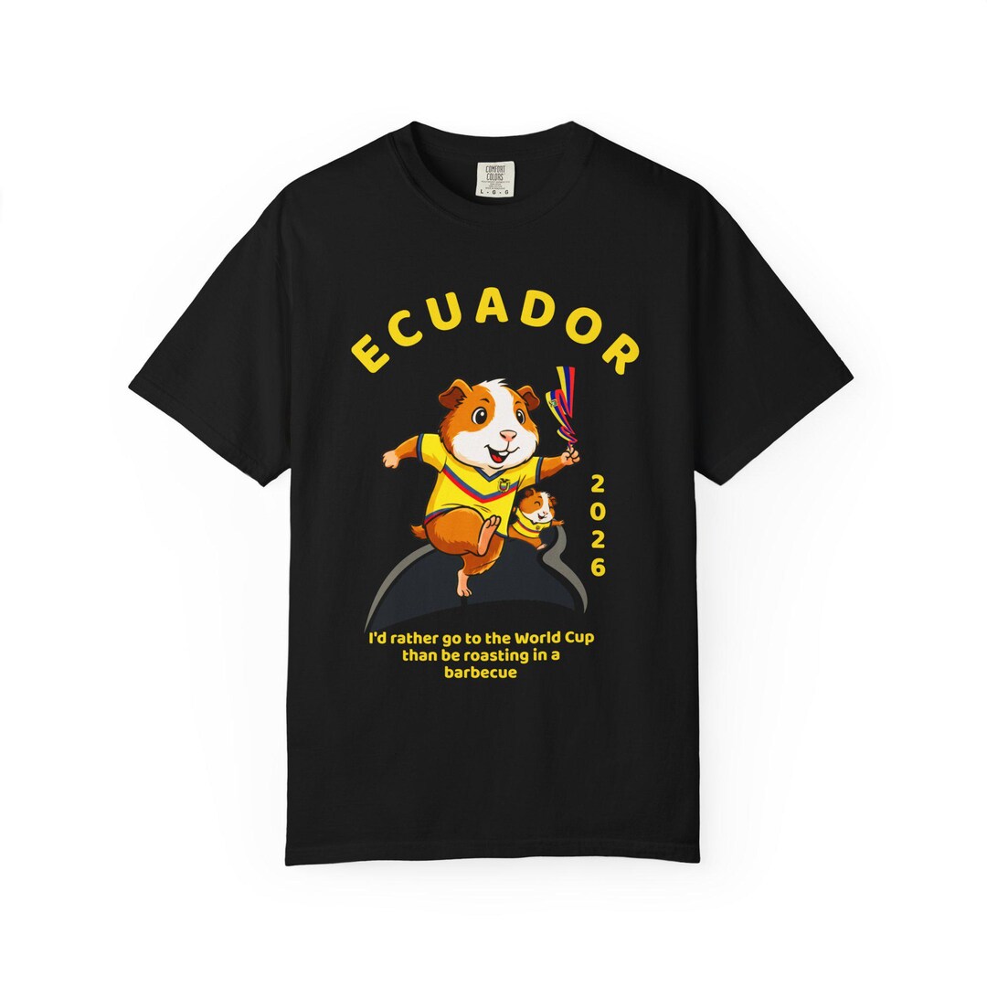 Ecuador World Cup 2026 Soccer T-shirt, National Team Fan Tee Camiseta ...