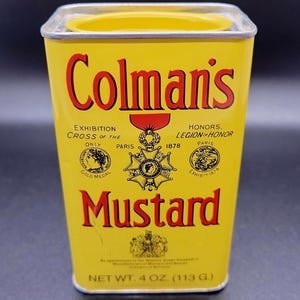Antique Colman Mustard Tin