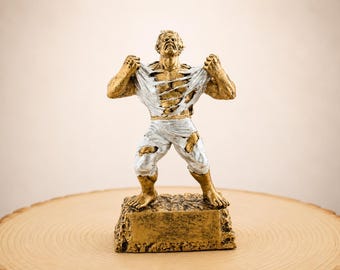 Victory Monster Resin Trophy – Personalized Award – Custom Engraved Champion Trophy – Tournament, Team & MVP Recognition