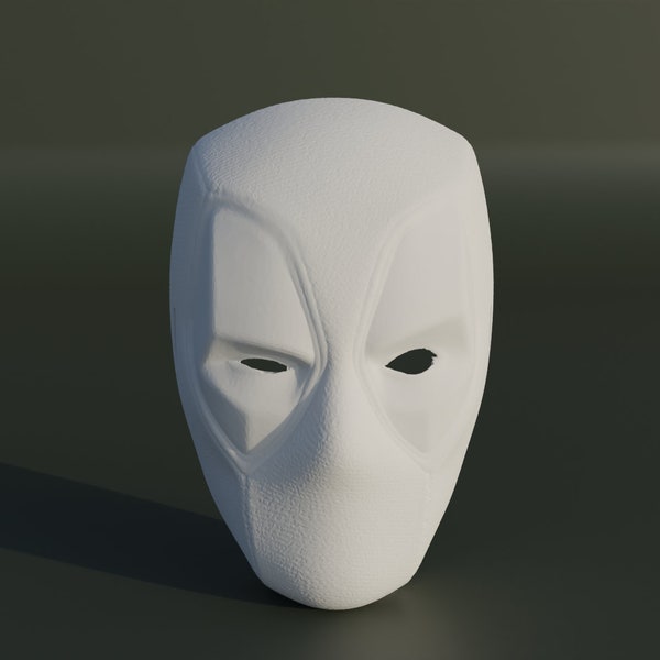 Deadpool Mask Stl File Etsy