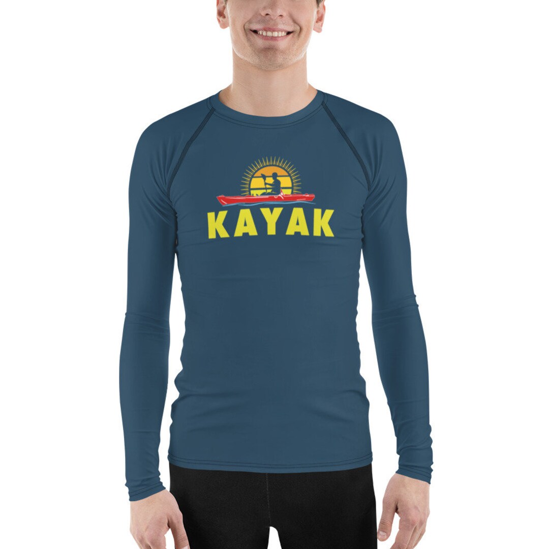 Kayak Rash Guard Kayaking Rashy Outdoors Canoeing Camping Hiking White
