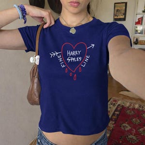 Harry Styles | Fine Line Baby Tee Shirt, Y2K Baby Tee