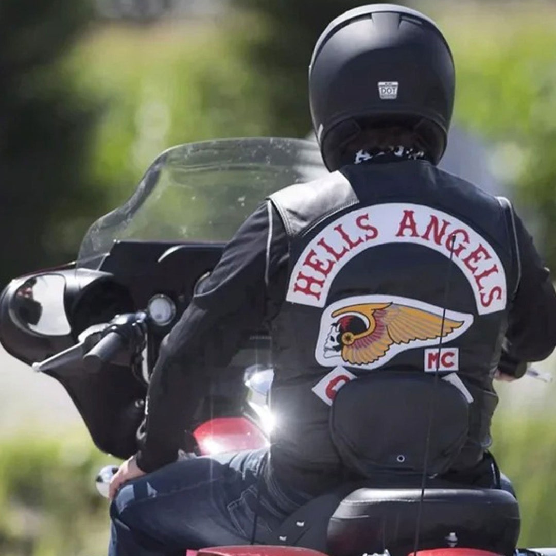 Hells Angels Vest Hells Angels Leather Vest Mens Motorcycle Etsy Canada