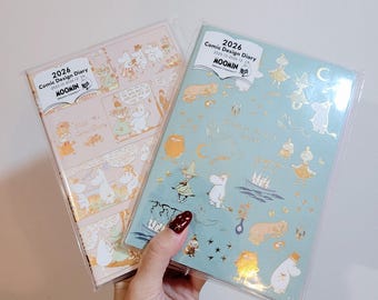2026 Moomin Comic Design Diary B6