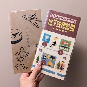TRAVELER&#39;S COMPANY Traveler&#39;s Notebook TN Traveler&#39;s Factory Tokyo Metro Mizushima Special Edition Regular Passport Size Refill From Japan