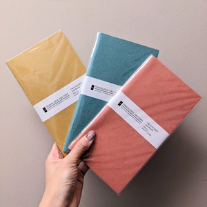 TRAVELLER'S COMPANY Traveler's Notebook TN Traveler's Factory Recharge de taille standard du Japon, papier artisanal de couleur