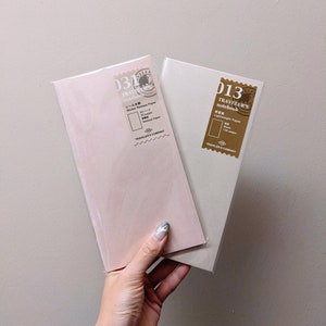 TRAVELER&#39;S COMPANY Traveler&#39;s Notebook Traveler&#39;s Factory TN Regular Size Refill Lightweight Paper Sticker Release Paper