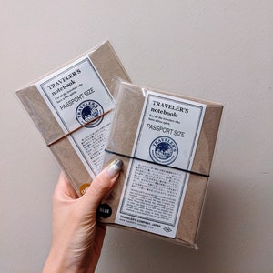 TRAVELLER'S COMPANY Traveler's Factory Traveler's Notebook TN Starter Kit Paspoortformaat Travel Journal Diary Planner