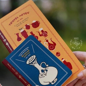 Travel Journal Travel Notebook Refill China Imperial Palace Special Edition Historical Porcelain Benzstore Design