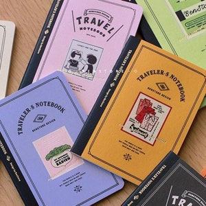 Travel Journal Travel Notebook Refill Benzstore Design