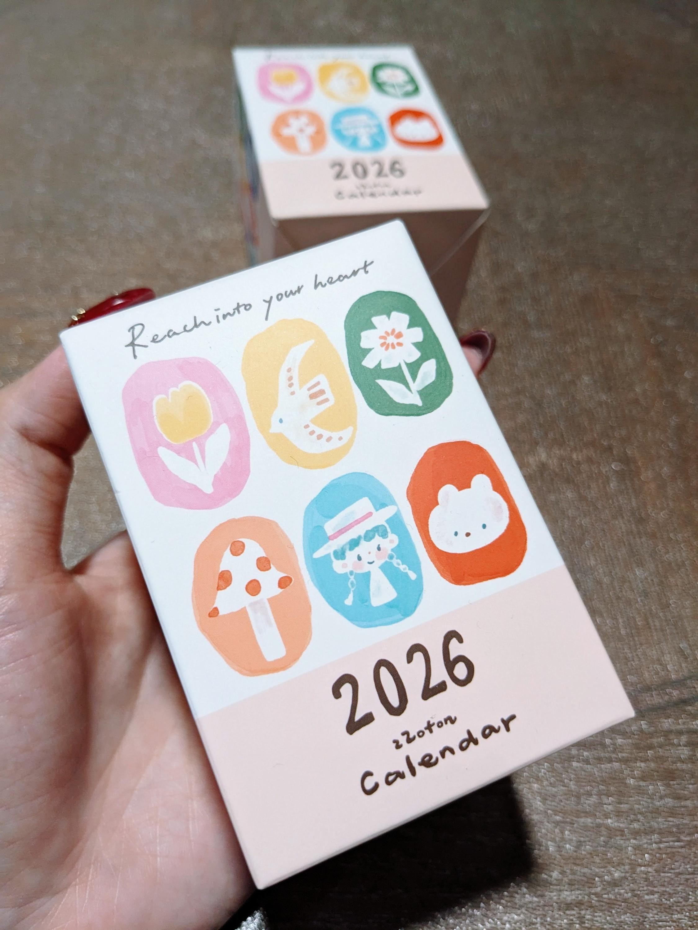 2026 Mini Calendar Daily Himekuri Daily Tear-off Calendar Zhuo Da
