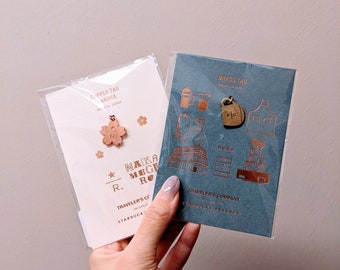Diary Traveler's Notebook Brass Charm Tokyo Station - Etsy