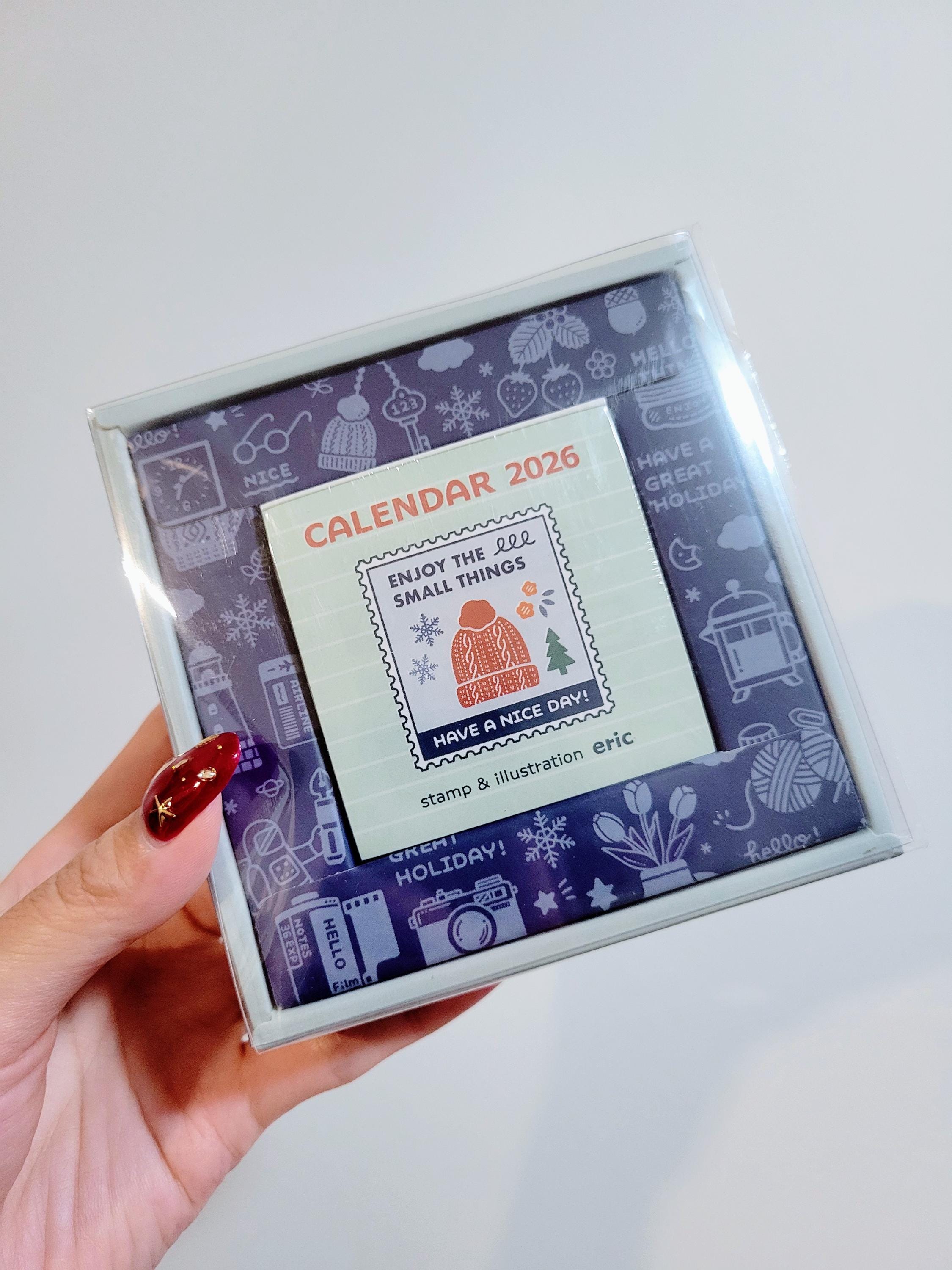 2026 Eric Small Things Colour Calendar Daily Himekuri Daily Tear
