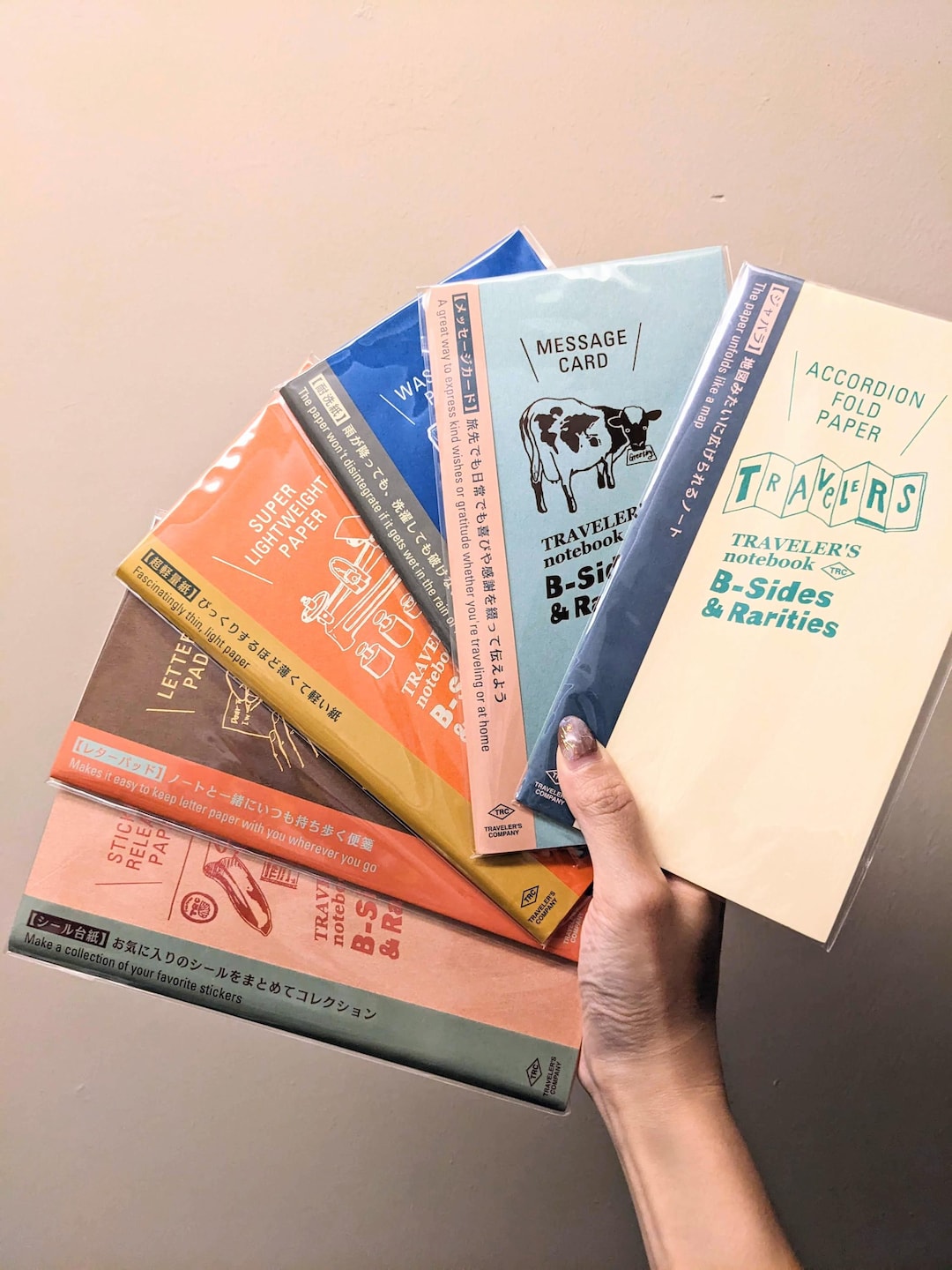TRAVELER'S notebook B-Sides 6種セット B-Sides & Rarities / New Line Up 2021 | TRAVELER'S COMPANY