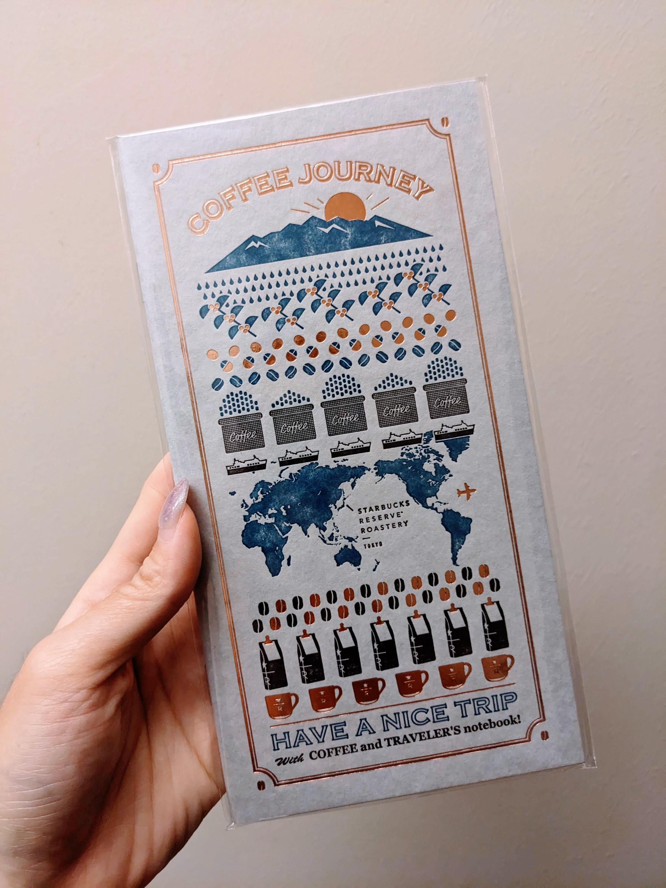STARBUCKS TRAVELER'S notebook 茶 TRAVELER'S notebook for Starbucks Reserve® Roastery Tokyo