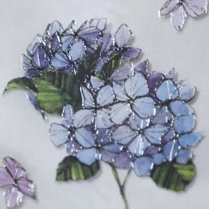 Modaizhi brede PET-tape Hortensia's afplaktape uit Taiwan Washi Tape Journaling materialen bloemencollage