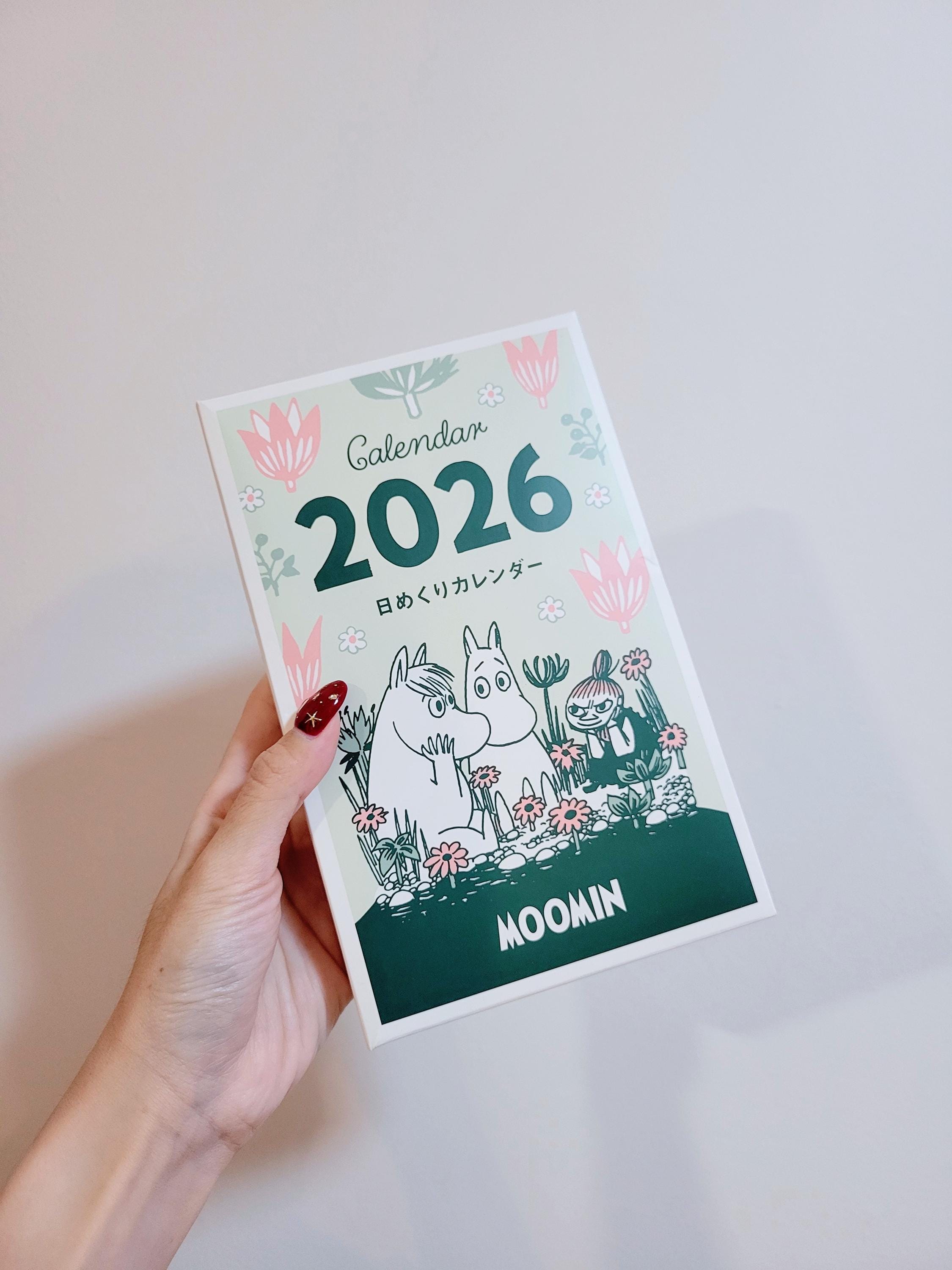 2026 Moomin Calendar Daily Himekuri Daily Tear-off Calendar