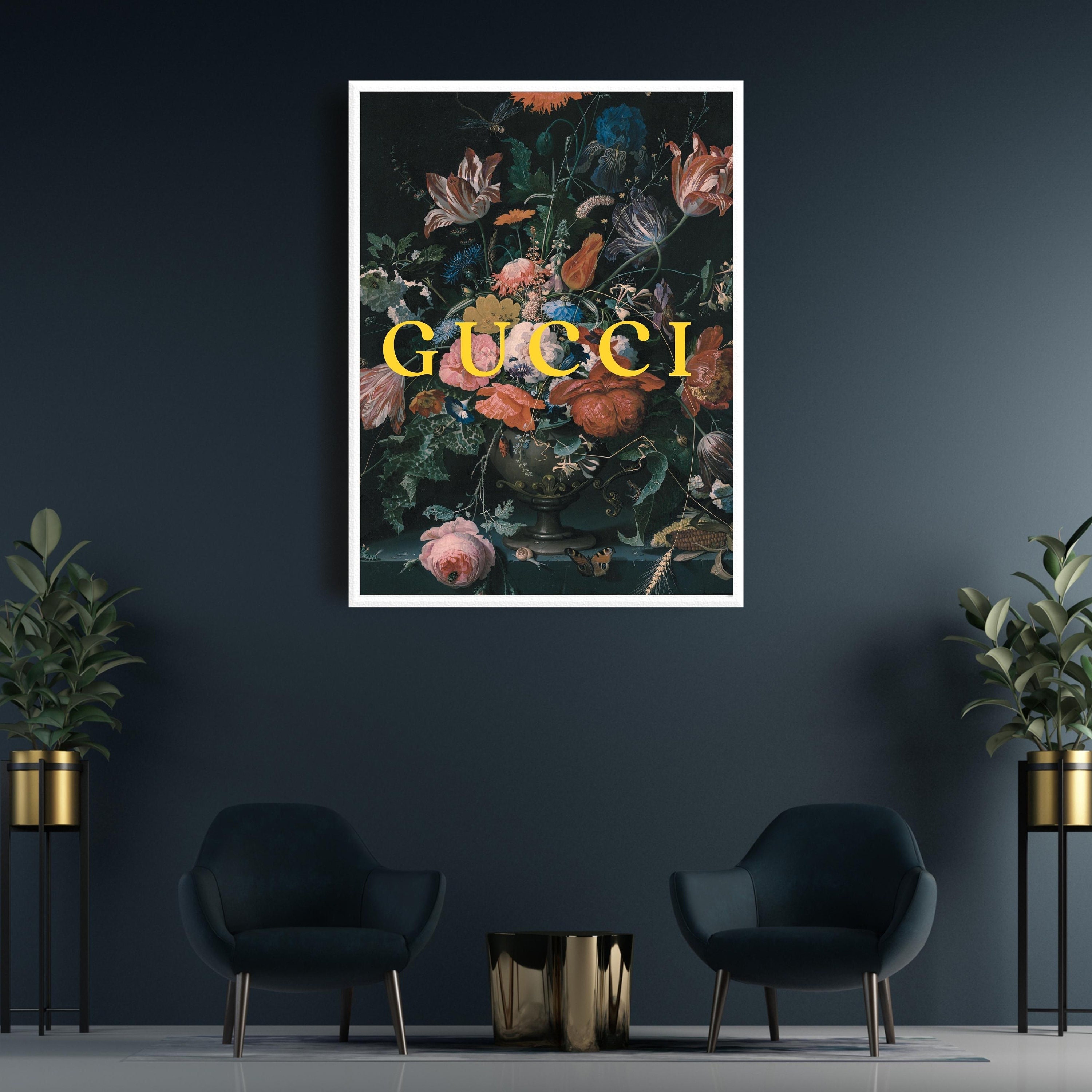 12 Gucci ideas  gucci, chanel art, fashion wall art