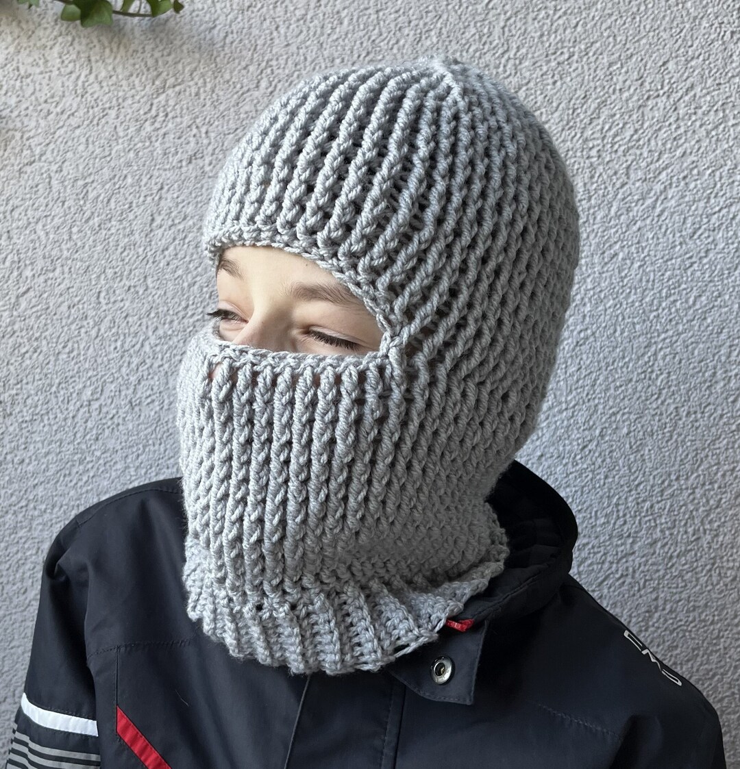 Crochet Balaclava Pattern - Etsy