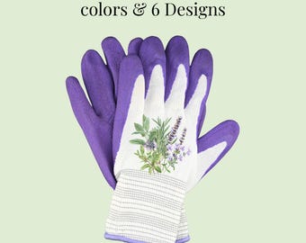 Lavender plant lover gift idea gardening gloves unique gift for women garden lover new home flower seed accessories friend hostess birthday