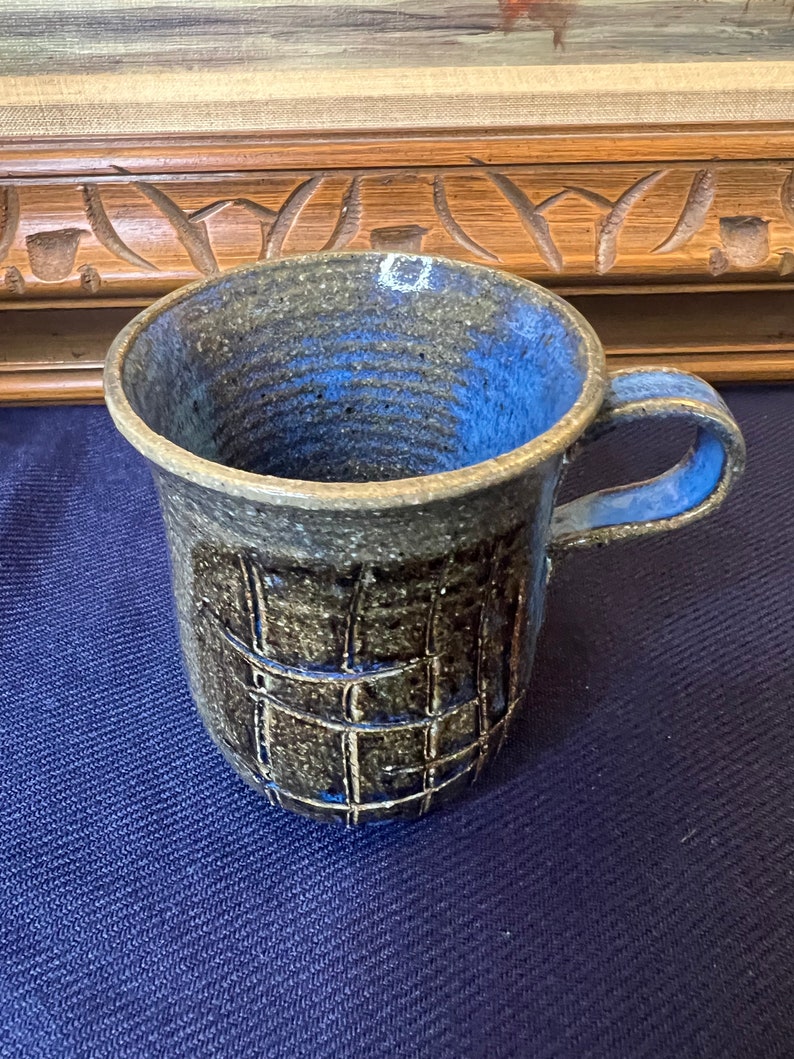Hand Thrown, Ugly Mug, Pottery Mug image 2