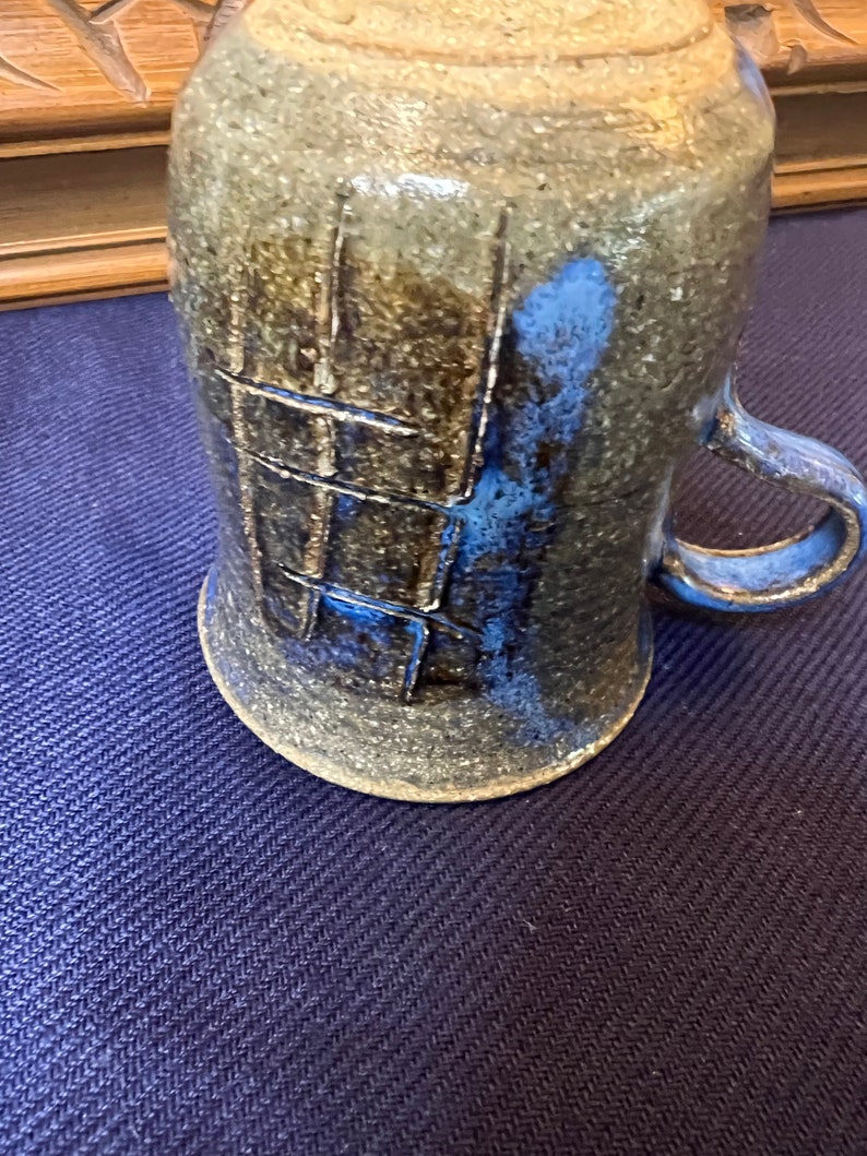 Hand Thrown, Ugly Mug, Pottery Mug image 3