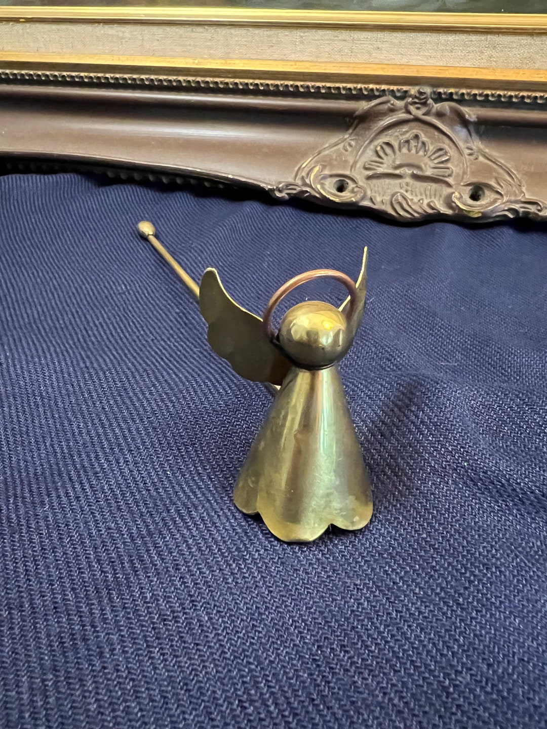 Bronze Brass and Copper Angel Candle Snuffer Vintage Candle Etsy