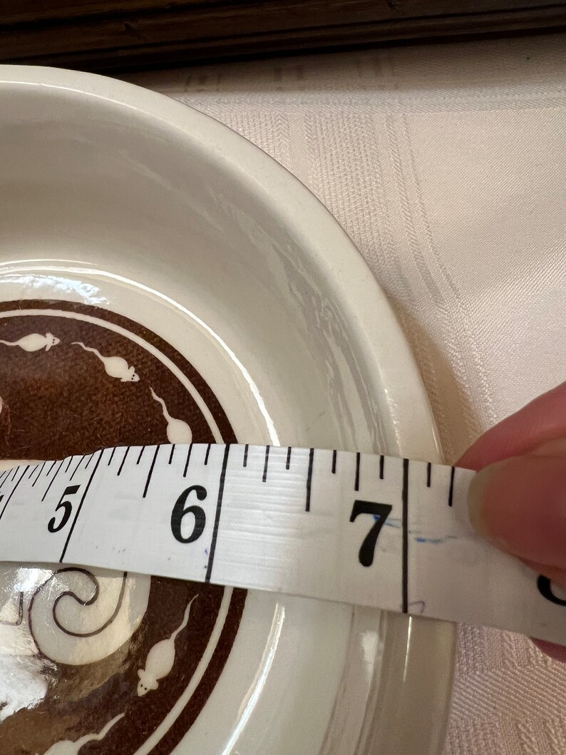 1979 Taylor & Ng Chat Cat Food or Water Bowl. Ceramic Pet Bowl. Cat and