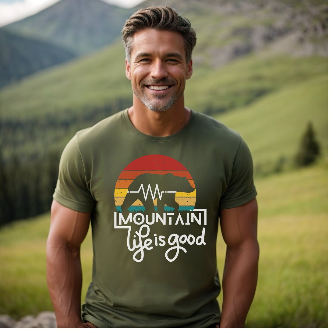 Camping Mountain Adventures, Nature Lover Gift, Outdoor Enthusiast