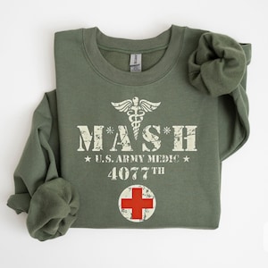 M.A.S.H Sweatshirt | MASH 4077 Crewneck