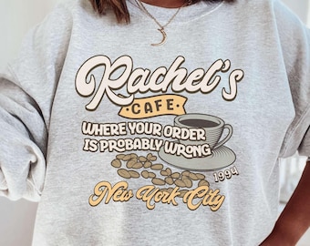 Rachel Friends Sweatshirt | Friends Inspired Crewneck | 90s TV Show | Friends Merch