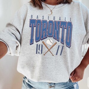 Vintage Toronto Baseball Sweatshirt, Toronto Baseball Hoodie, The Jays Baseball Shirt, Canada Sports Crewneck, Canada Baseball T-Shirt