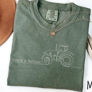 Thank a Farmer T-Shirt, Agriculture Shirt, Support Local Farmers Tee