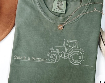 Thank a Farmer T-Shirt, Agriculture Shirt, Support Local Farmers Tee