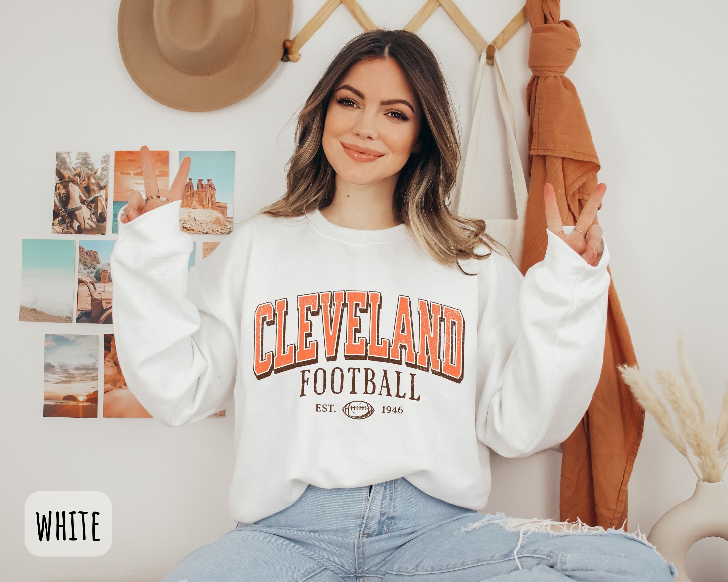 Original Cleveland Football Hoodie