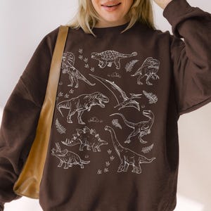 90s Dinosaur Sweater - Etsy