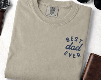 Chemise meilleur papa de tous les temps, cadeau nouveau papa, t-shirt minimaliste pour la fête des pères