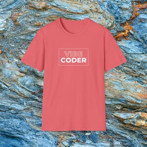 Vibe Coder T-Shirt | Lässiges Grafik-T-Shirt für Programmierer und Kreative aus der Tech-Branche