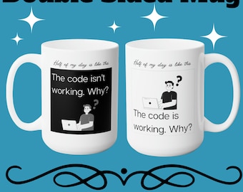 Computer Programmer Becher 15 Unzen lustige Codierung Tasse Software Entwickler Kaffeetasse Erwachsene Neuheit Tassen Software Ingenieur Hacker Kaffeetasse Coder