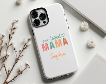 Personalized Floral Mama Phone Case: Custom iPhone, Galaxy, Pixel