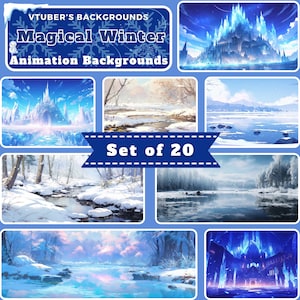 Twitch Winter Animated Background, animated Background, animated stream backgrounds, Twitch backgrounds, cozy stream animated backgrounds