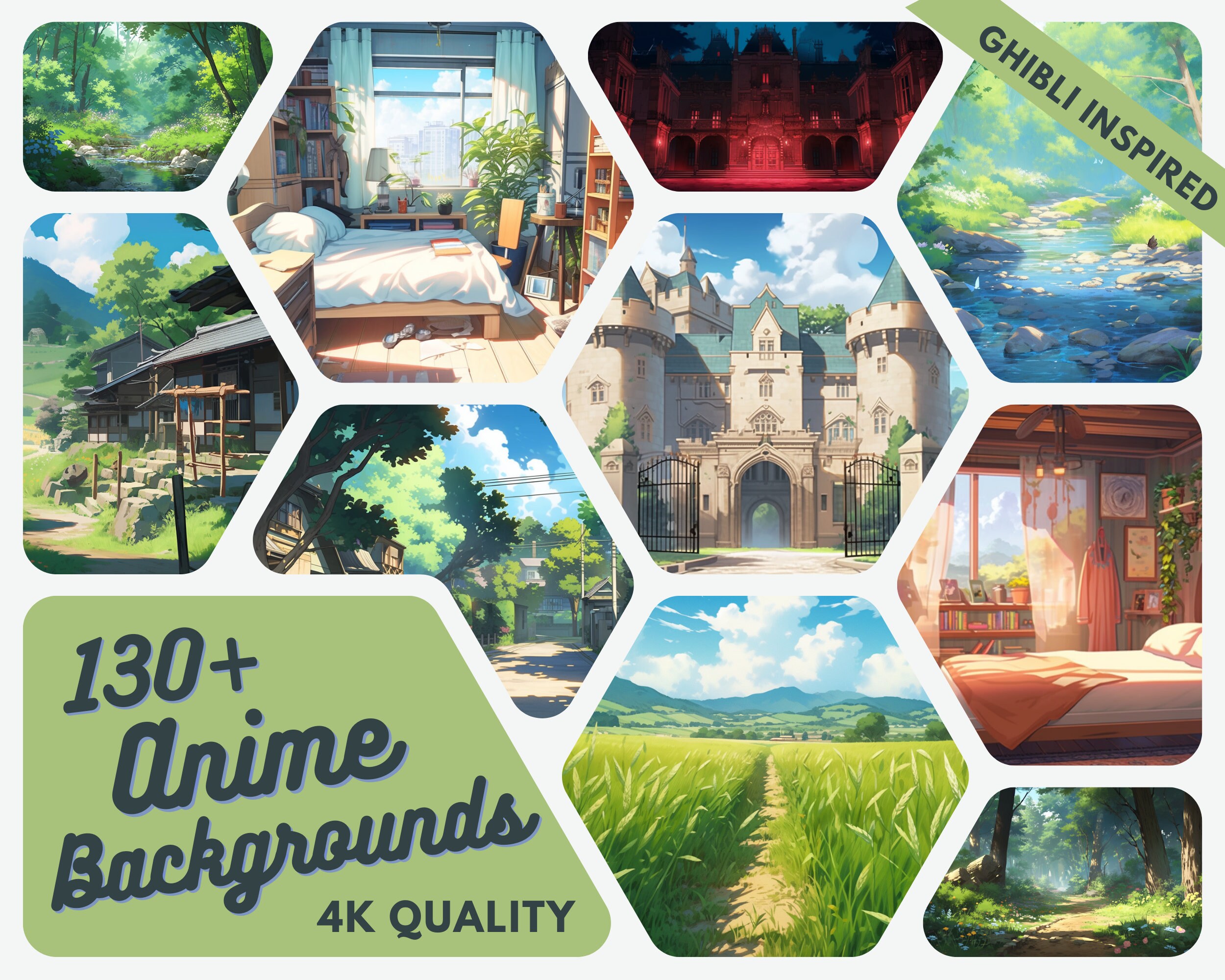 130 Anime Vtuber Background, Lofi & Anime, Streaming Background ...