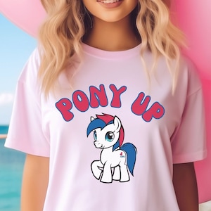 SMU Pony Up Gameday Unisex Comfort Colors Tee SMU Shirt Mustangs Tshirt Southern Methodist University