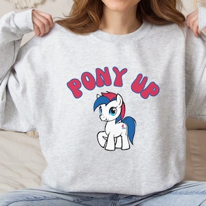 SMU Pony Up Gameday Unisex Crewneck Sweatshirt SMU Sweater Mustangs tshirt Southern Methodist University Sweatshirt