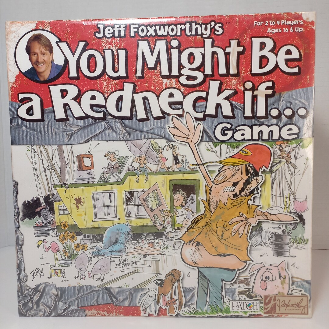 Jeff Foxworthys you Might Be A Redneck If Board Game. Etsy