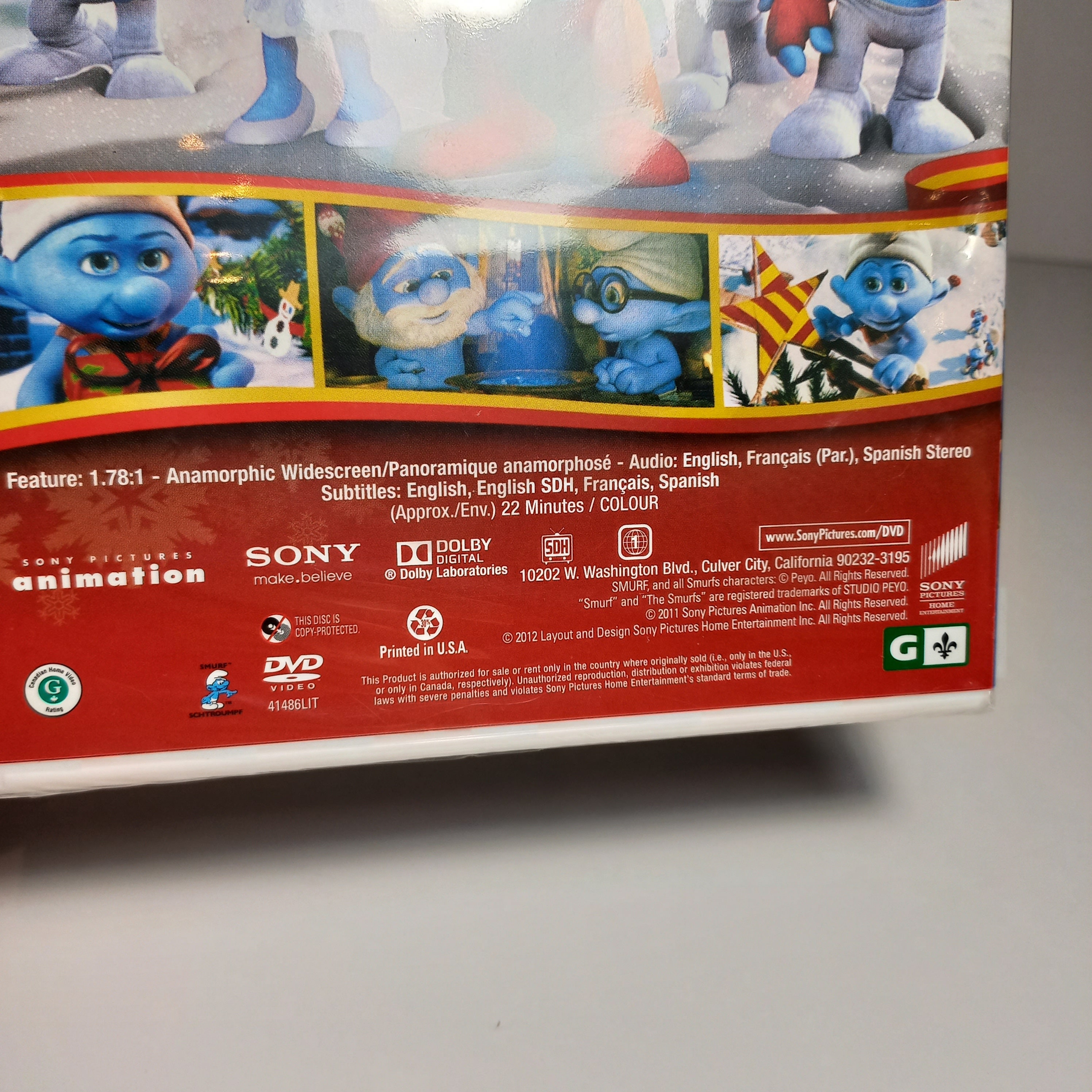(未使用･未開封品)The Smurfs Christmas Carol [DVD] The Smurf's: A Christmas Carol (DVD, 2013) | eBay