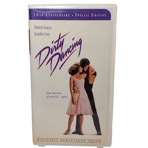 Dirty Dancing VHS, 1997, 10th Anniversary Edition Patrick Swayze, Jennifer Grey. Fast shipping with tracking. Thank you.