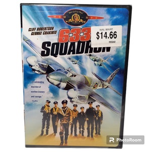 633 Squadron (DVD 1964/2003 Widescreen Full Frame) New Sealed Collectible. Mint condition. A must-have for your collection. Fast shipping.
